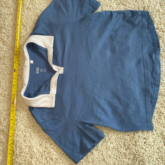 DSG Cropped Collared Blouse - Picture 3 of 7